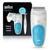 Braun Epilator Silk-pil 5 5-810, Hair Removal Device, Epilator for Women, Shaver & Bikini Trimmer, Cordless, Rechargeable, Wet & Dry, Holiday Gifts for Women view 1