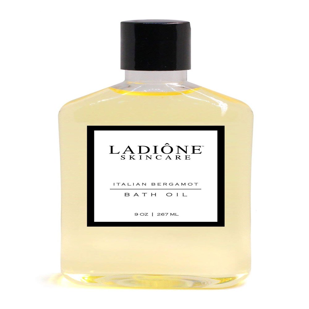 Italian Bergamot Bath Oil (USDA Organic + Natural Ingredients) - LADIONE SKINCARE