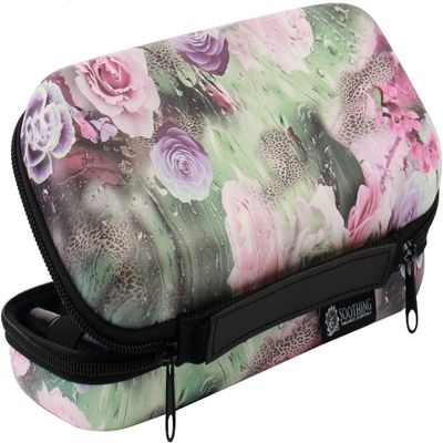 20 Bottle Essential Oil Carrying Case Premium Hard Shell Protection for up to 20 Bottles  Perfect for Roller and Standard Bottles 5ml to 10ml  Great for Travel (New Age Live Floral)