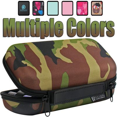 20 Bottle Essential Oil Carrying Case Premium Hard Shell Protection for up to 20 Bottles  Perfect for Roller and Standard Bottles 5ml to 10ml  Great for Travel (Camoflague)