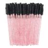 300 Pack Mascara Wands Disposable Eye Lash Brushes for Eyelash Extensions Tool Makeup Applicator Kit, Crystal Rose/Black view 1