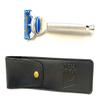 G.B.S 5 Blades Compatible Razor with Chrome Handle, Case and Styptic Powder view 2