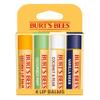 Burt's Bees Lip Balm - Beeswax, Cucumber Mint, Coconut & Pear, and Vanilla Bean Pack, With Responsibly Sourced Beeswax, Tint-Free, Natural Origin Lip Treatment, 4 Tubes, 0.15 oz. view 1