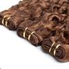 FEEL ME Brazilian Human Hair Bundles Water Wave 22 Inch 100gram/lot Color 30 Brown Wet and Wavy Brazilian Hair Weave Bundles Unprocessed 8a Hair Extension view 4