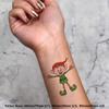 Azeeda 4 x 'Boy Elf' Temporary Tattoos - Water Resistant, Skin-Safe, Non-Toxic Transfers, Mixed Sizes (TO00014441) view 2