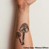 Azeeda 'Dotty Mushroom' Temporary Tattoo - Water Resistant, Skin-Safe, Non-Toxic Transfer (TO00018819) view 2