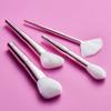 e.l.f. Cosmetics Blush & Glow Brush Kit, Blushes For Applying Powder, Blush, Bronzer & Highlighter, Creates A Seamless Finish view 2