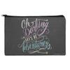Oh Darling Let's Be Adventurers Makeup Cosmetic Bag Organizer Pouch view 1