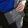 Oh Darling Let's Be Adventurers Makeup Cosmetic Bag Organizer Pouch view 3