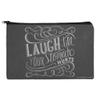 GRAPHICS & MORE Laugh Till Your Stomach Hurts Makeup Cosmetic Bag Organizer Pouch view 1