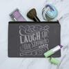 GRAPHICS & MORE Laugh Till Your Stomach Hurts Makeup Cosmetic Bag Organizer Pouch view 2