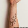 Azeeda 'Shooting Star' Temporary Tattoo - Water Resistant, Skin-Safe, Non-Toxic Transfer (TO00024948) view 2