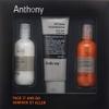 Anthony Face It & Go Kit, Set Includes Glycolic Facial Cleanser 3.4 Fl Oz. All Purpose Facial Moisturizer 3 Fl Oz. Facial Scrub 3.4 Fl Oz. view 2