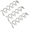 20 Pieces Simple Spiral Bobby Pins Hair Clips with Round Ball Tips for Bridal Updo & DIY Hairstyles, Spin Bun Sticks for Women and Girls, Silver view 1