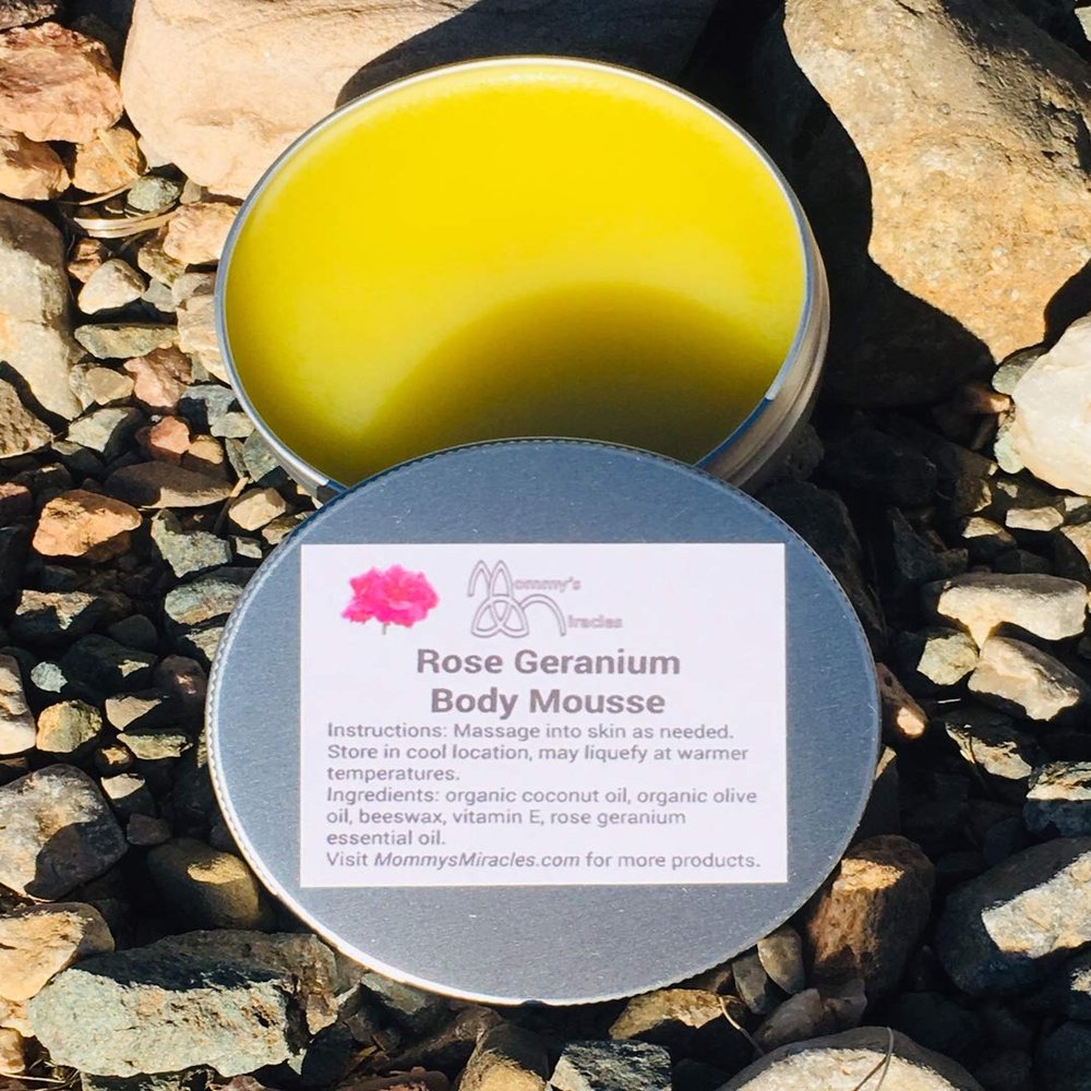 Rose Geranium Body Mousse
