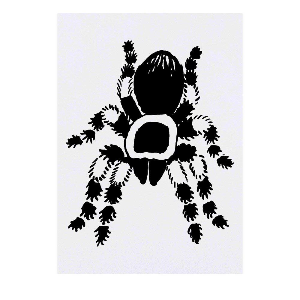Azeeda 'Tarantula' Temporary Tattoo - Water Resistant, Skin-Safe, Non-Toxic Transfer (TO00030979)