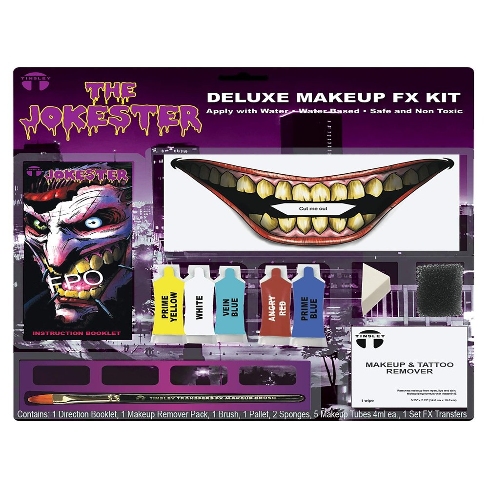 Tinsley Transfers Makeup and Tattoo Kit Jokester Standard