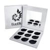 BaeBlu Glitter Mirror Empty Magnetic Reusable Eyeshadow Makeup Palette Case with Cover view 1