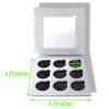 BaeBlu Glitter Mirror Empty Magnetic Reusable Eyeshadow Makeup Palette Case with Cover view 4
