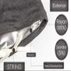 Grace Eleyae GE Women's Adjustable Satin Lined Sleep Cap Slap Hair Care Beanie Hat, Gray view 2