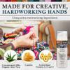Original Udder Balm Quilters Hand Cream, Patchwork Lemon - Made in USA - Ultra-Hydrating Hand Cream for Quilters, Fast-Absorbing Non-Greasy Hand Lotion for Dry Cracked Hands, 5 Oz view 3