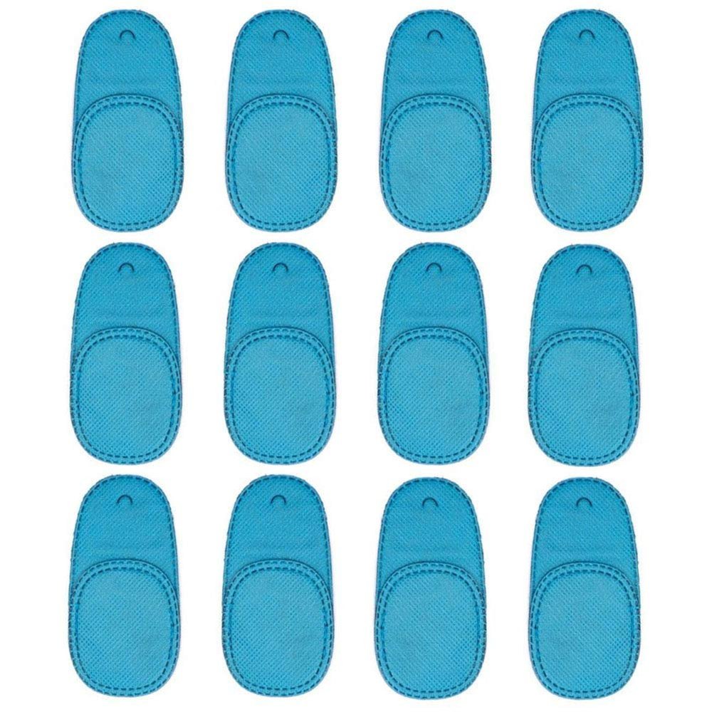 12 Pcs Children Eye Patches Amblyopia Eye Patches for Glasses, Treat Lazy Eye And Strabismus (Blue)