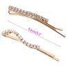 12PCS Rhinestone Bobby Pins Crystal Hair Clips Women Lady Alloy Barrettes Hairpin Side Clip Hair Accessories (B#) view 4