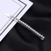 10 PCS Lady Women Hair Clips Fashion Rhinestone Hair Pin Metal Bobby Pin Sweet Crystal Hair Barrettes Decorations (Silver) view 4
