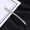 10 PCS Lady Women Hair Clips Fashion Rhinestone Hair Pin Metal Bobby Pin Sweet Crystal Hair Barrettes Decorations (Gold) view 3