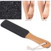 2 Pieces Foot File Callus Remover Heel Grater Wooden Handle Foot Scrubber Pedicure File Foot Filer for Dead Skin Professional view 2