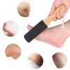 2 Pieces Foot File Callus Remover Heel Grater Wooden Handle Foot Scrubber Pedicure File Foot Filer for Dead Skin Professional view 3