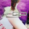 2PCS Fashion Metal Alloy Hair Clips Rhinestone Pins Side Clamp Hairpin Bobby Pins Headdress Hair Accessories view 2