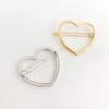 10 Pcs Hollow Smooth Love Heart Hair Pins Clip - Fashion Cute All-Match Hairpin Side Clamp Liu Hai Horse Tail Clip for Women Lady view 4