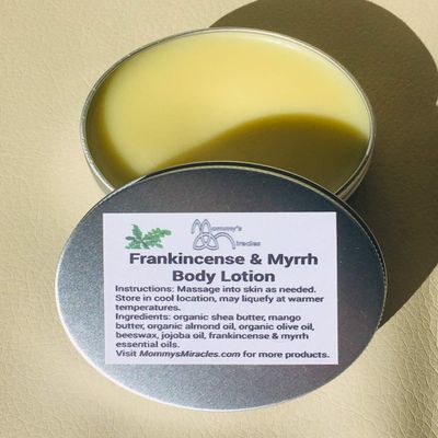 Frankincense & Myrrh Body Lotion with Mango & Shea Butter