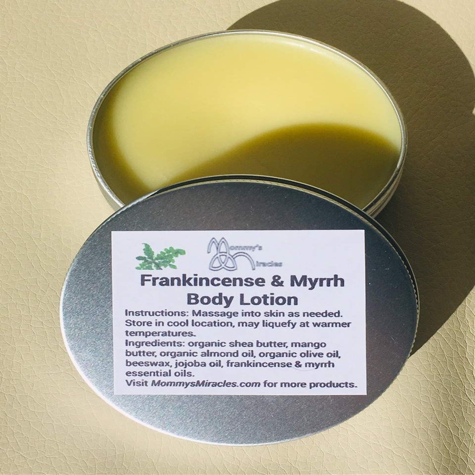 Frankincense & Myrrh Body Lotion with Mango & Shea Butter