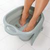 IdeaWorks Collapsible Foot Bath Massager - Non-Slip 3 Gal. Capacity - Gray view 1