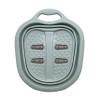 IdeaWorks Collapsible Foot Bath Massager - Non-Slip 3 Gal. Capacity - Gray view 2