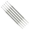 5Pcs Nail Curette Cleaner Double Ended 1.5mm-2.5mm Dermal Ingrown Toe-Nail Under Fingernails Cleaning Scoops Manicure Pedicure Cuticle Tools view 1