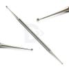 10 Pieces Set Nail Curette Under-nails Cleaner Double Ended 1.5mm-2.5mm Dermal Ingrown Toe-Nail Cleaning Scoops Manicure Pedicure Cuticle Tools view 2