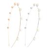 2PCS Rhinestone Headband Headwear Hair Hoop Head Band Hair Band for Women Imitation Pearl Hair Headdress Accessories (A#) view 1