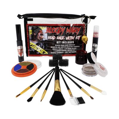 Bloody Mary's Road Rage Victim Makeup Kit Halloween Costume Cosplay Theater