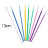 100pcs/bag Durable Micro Disposable Eyelash Extension Make up Brushes Individual Applicators Mascara Removing Tools Swabs (pink) view 4