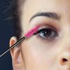 200Pcs Disposable Eyelash Wands Mascara Brushes Eyebrow Brush Lash Extension Combs Applicator Makeup Brush Rose red view 3