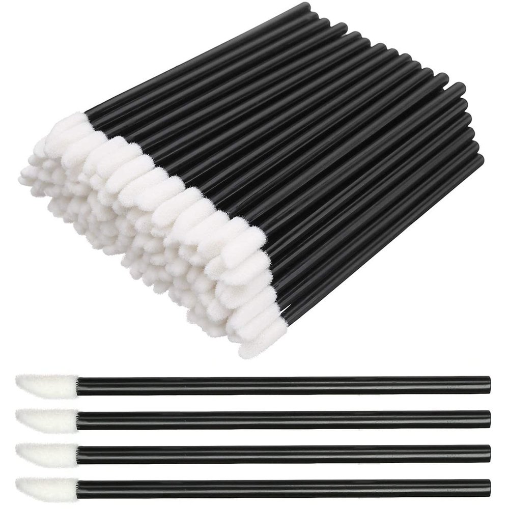 200 Pcs Disposable Lip Brushes Makeup Brush Lipstick Lip Gloss Lip glaze Lip Applicator Wands Travel Kit