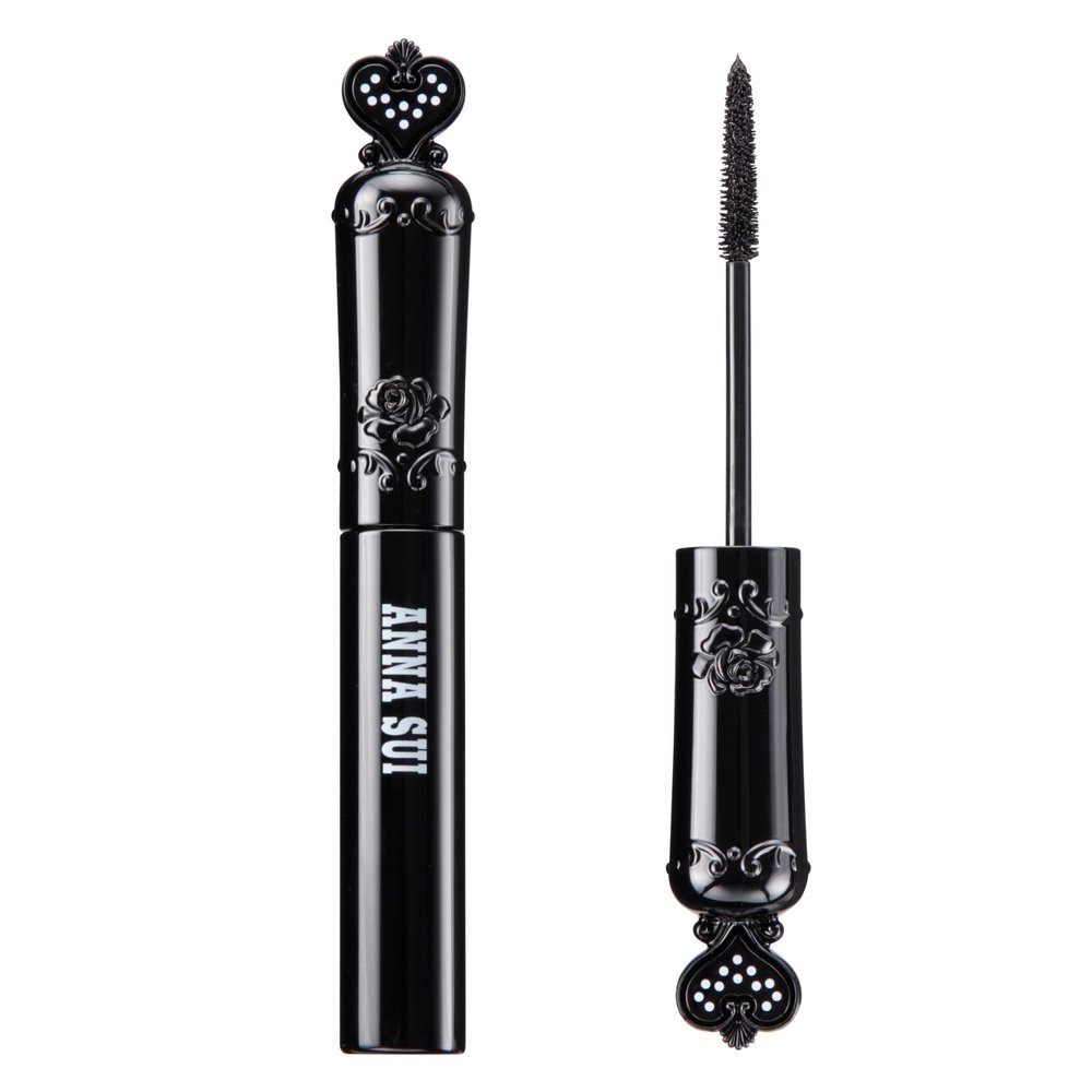 ANNA SUI Sui Black Mascara - Separates & Coats Every Lash - Made of Firm & Soft Bristles