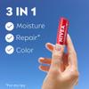 NIVEA Strawberry Lip Care, Red Tinted Lip Balm Pack with Shea Butter, Nourishing Oils and Vitamin C & E, 3-in-1 Moisture, Repair and Color, 0.17 Oz Stick, Pack of 4 view 3