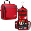Travel Toiletry Bag for Men and Women - Large Hanging Toiletry Organizer - Waterproof Hygiene Bag with Metal XXL Swivel Hook, with Sturdy Zippers and 19 Compartments for Toiletries, Makeup, Cosmetics view 1