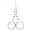 Yutoner Premium Manicure Rounded Tip Scissors Multi-purpose Stainless Steel Cuticle Pedicure Beauty Grooming Shears for Nail, Eyebrow, Eyelash, Dry Skin, Nose Hair (Silver 4 Inch) view 1