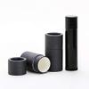 1/4 OZ Black Paperboard Lip Balm/Salve/Cosmetic/Lotion Tubes x1000 view 1
