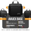Travel Toiletry Bag for Men and Women - (10.6x10.6x3.2) Large Hanging Toiletry Organizer - Waterproof Hygiene Bag with Metal XXL Swivel Hook, with Sturdy Zippers and 19 Compartments for Toiletries view 2